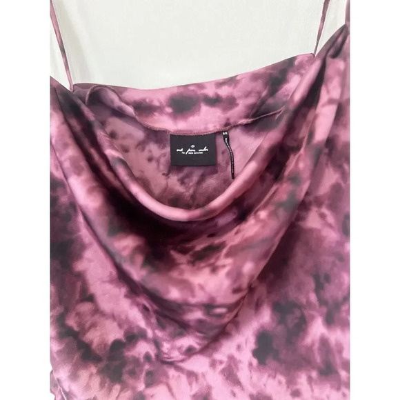 Urban Outfitters Out From Under Cowl Neck Cropped Cami size Medium Tie Dye - Picture 3 of 7